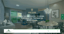 Desktop Screenshot of construtorasantamaria.com.br